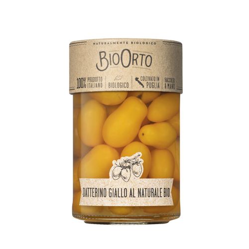 Bio Orto Organic Yellow Datterino Tomatoes in Water