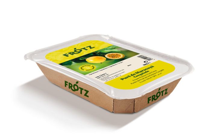 Frozen Fruit Puree 1 kg Carton Basket - Sustainable SUGAR FREE