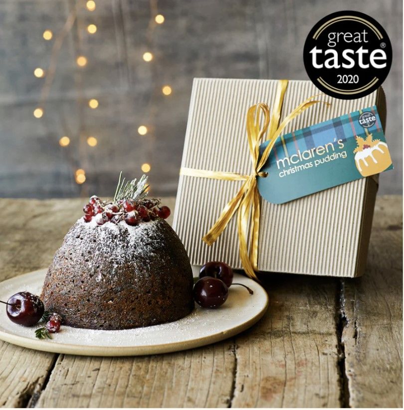 McLaren's Christmas Pudding GREAT TASTE DOUBLE GOLD STAR 2024