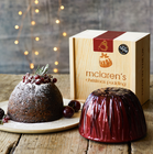 McLaren's Christmas Pudding in WOODEN GIFT BOX