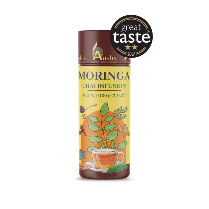 2** GREAT TASTE AWARD 2024 Moringa Masala Chai Infusion