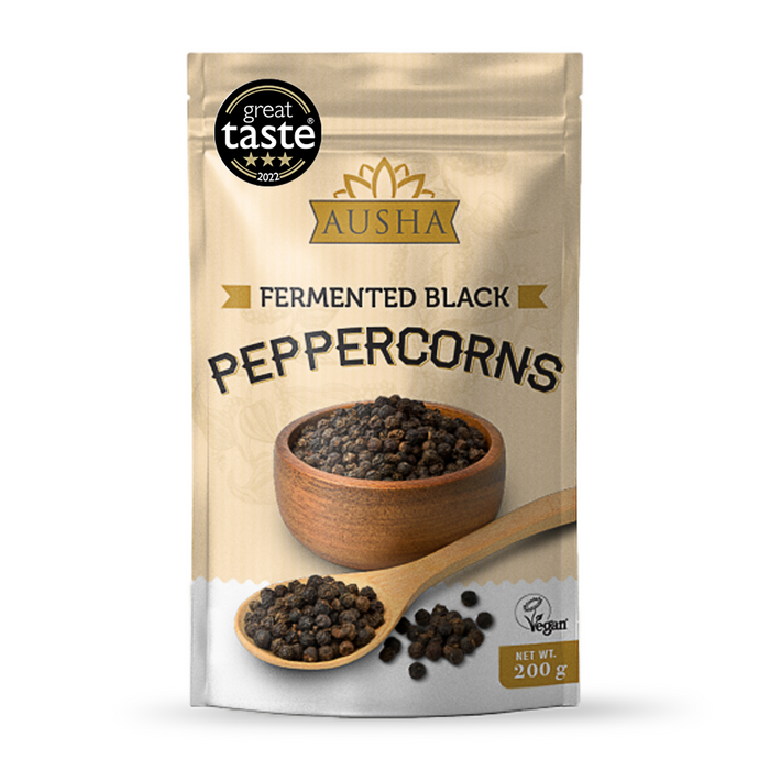 3*** GREAT TASTE AWARD Fermented Black Peppercorns