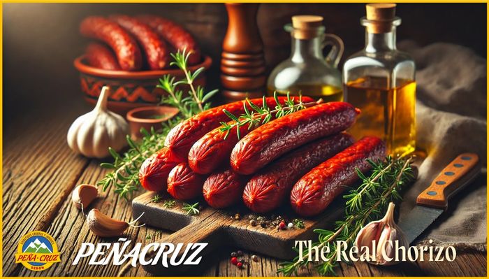 Chorizo 100% Natural_ Natural Paprika!