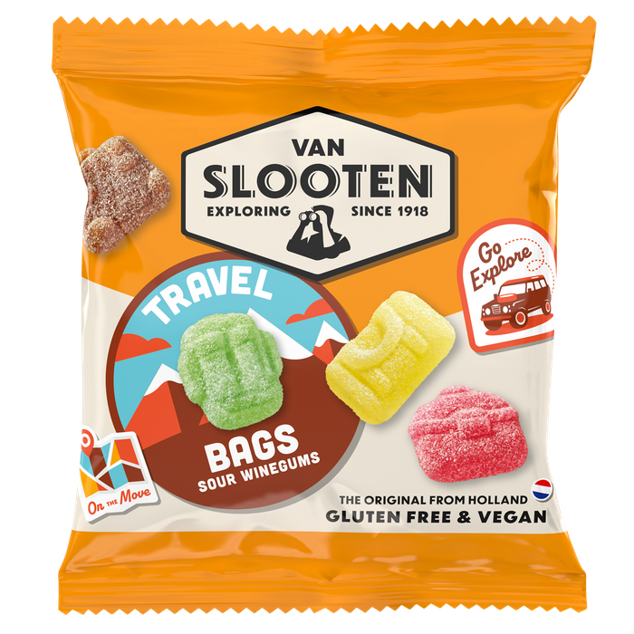 20 g MINI PORTION PACK POUCHES VAN SLOOTEN - CHOICE OF 4