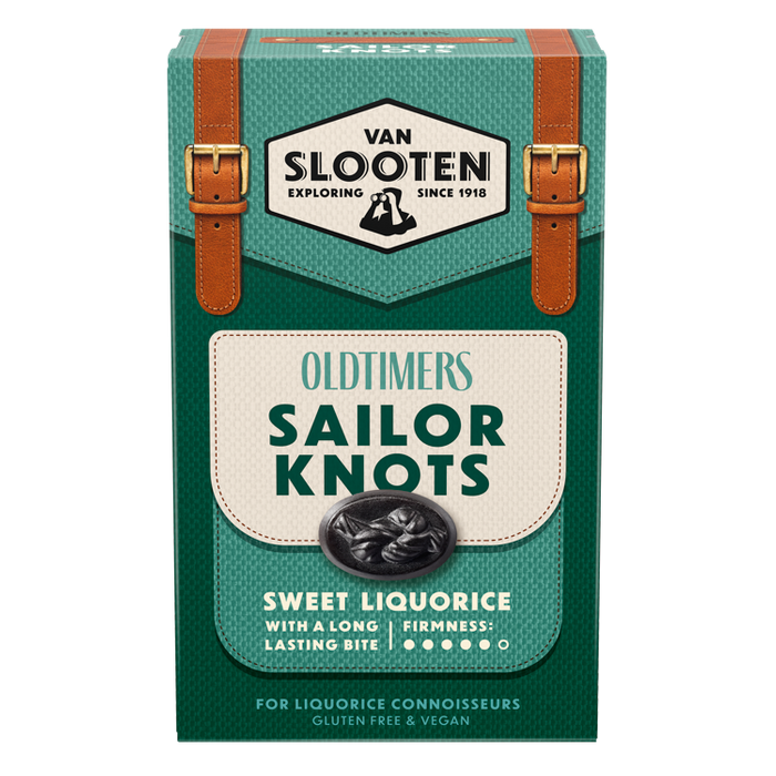 FOR LIQUORICE CONNOISSEURS - VAN SLOOTEN OLDTIMERS CARTONS 235g