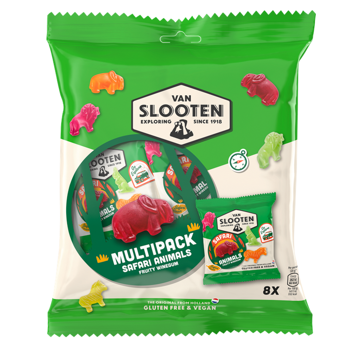 VAN SLOOTEN MULTI BAGS 8x20g FOR THE JOURNEY