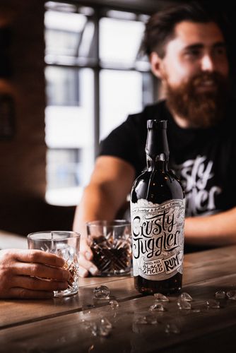 Crusty Juggler Barrel Aged Black Spiced Rum