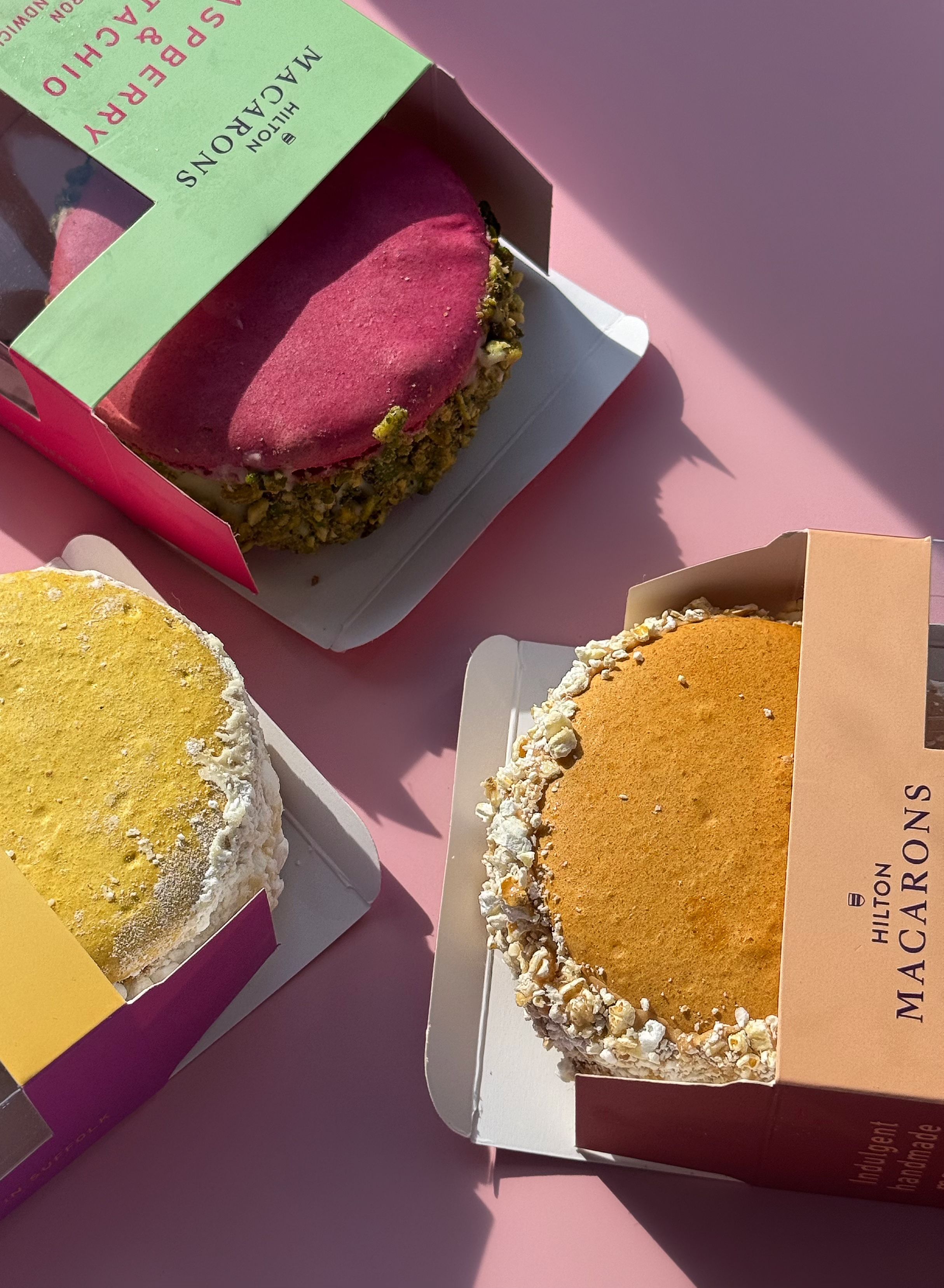 Our handmade Ice Cream Macarons Sandwiches