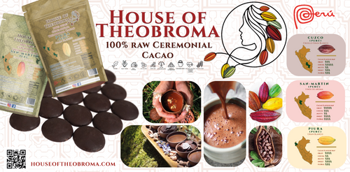 House of Theobroma 100% Raw Ceremonial Grade Theobroma Cacao
