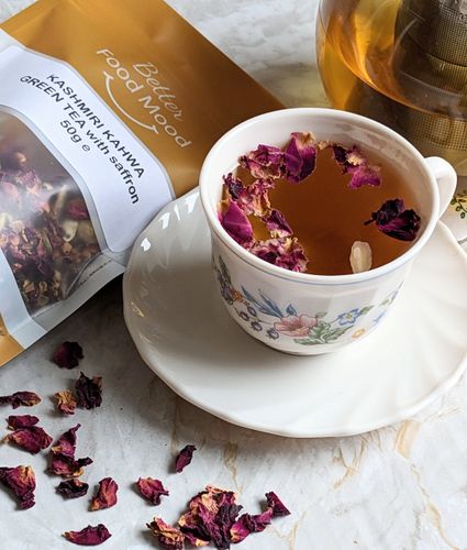 Detox & Digest Wellness Tea | Kashmiri Kahwa Green Tea