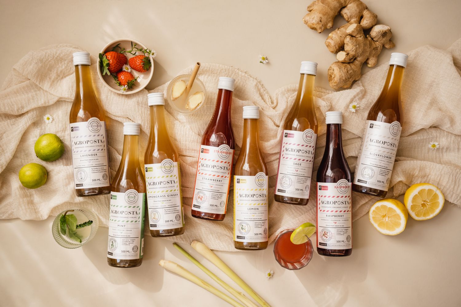 Agropošta – handmade organic cordials