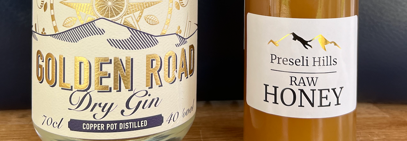 Golden Road Gin & Preseli Hills Honey