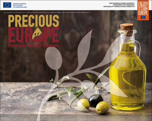 New campaign for European raisins and olive oil to come to Speciality & Fine Food Fair