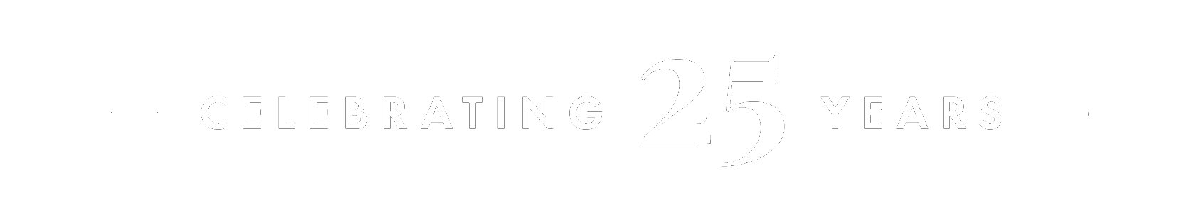 25th logo