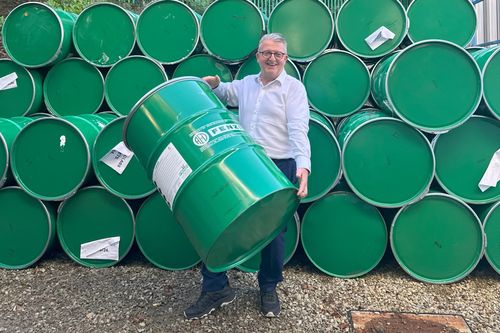 Morley Glass boosts GreenVision funding through steel drum re-use initiative
