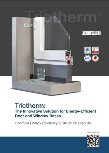 Triotherm+ insulated door upstand leaflet