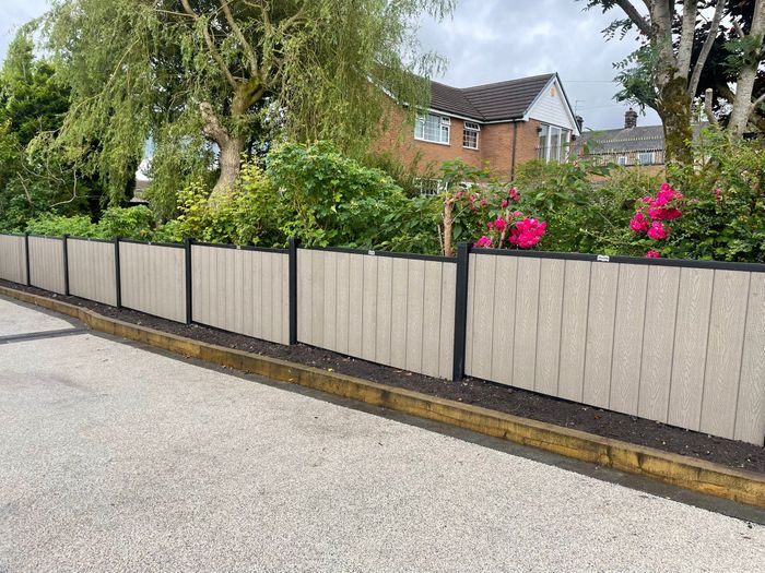 Ronjack Deep Embossed Composite Fencing