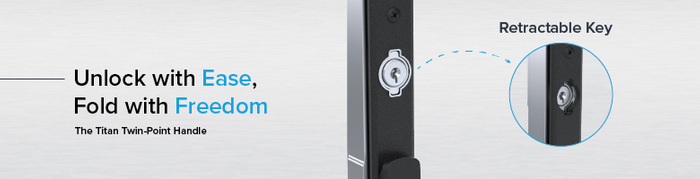 Titan Bi-Fold Door Hardware