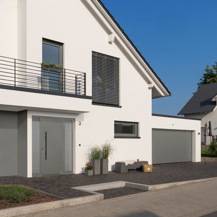 Hörmann aluminium front doors