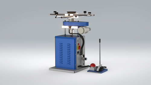 HEIGHT AND SPEED ADJUSTABLE ROTARY TABLE