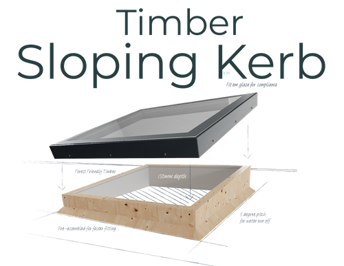 Timber Sloping Kerb