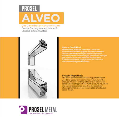 ALVEO - Double Glazed Aluminium Jointed Modular System