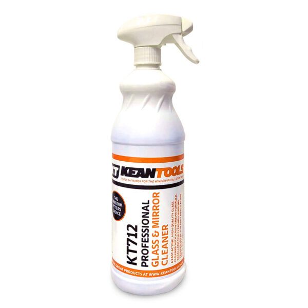 KT712 Professional Glass & Mirror Cleaner 1 Litre Trigger Spray