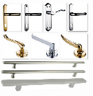 Letter plate/Door handles