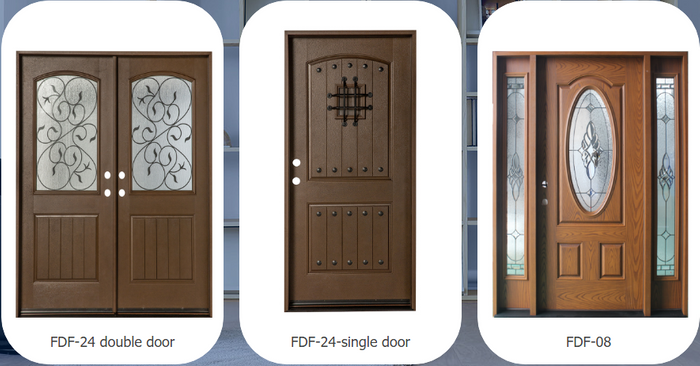 Fiberglass door