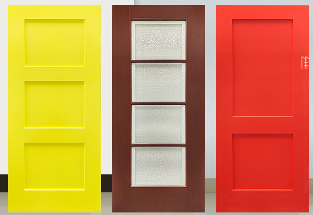 Fiberglass door