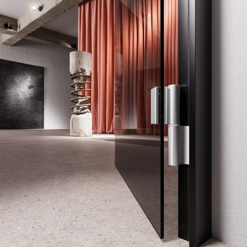 EVO - The self-closing knuckle hinge system for doors