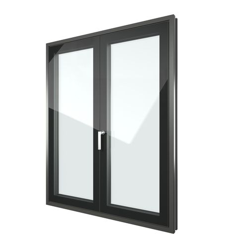 All-glass windows: a large glass area with plenty of light.