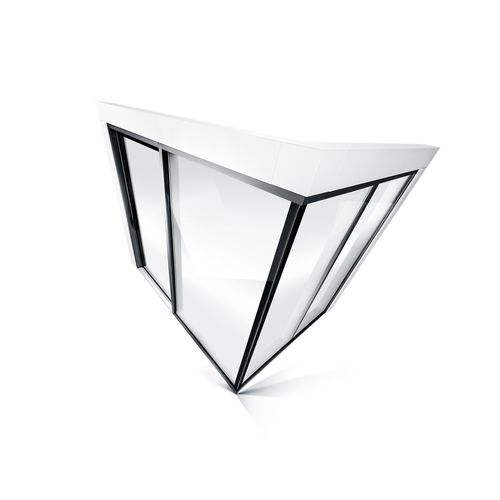 Window wall: large glass surfaces – simple modular structure