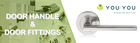 Door Handles and Door Furniture Fittings,Lever On Rose
