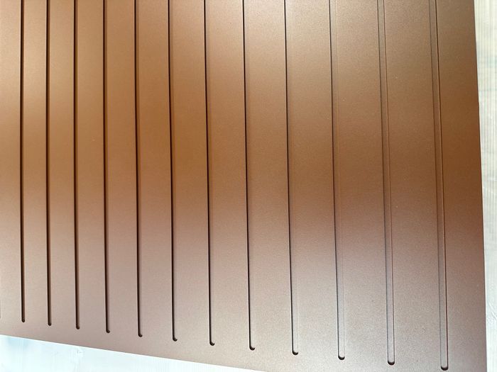 Grooved Aluminium Panels