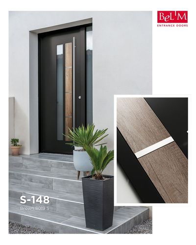 ALUSTEEL S-148 Front door