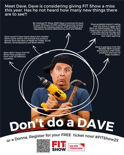 Don’t Do a Dave! It’s Time to Lock FIT Show 2025 in Your Calendar!