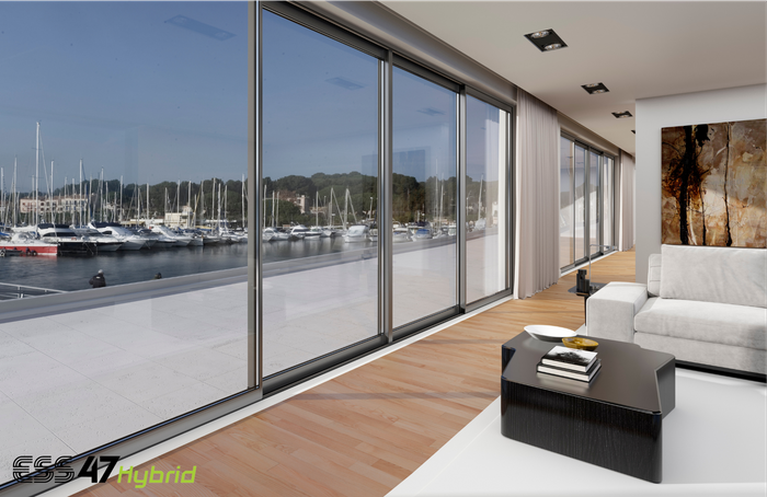 PRODUCT DEVELOPMENT TAKES STUNNING CENTRE STAGE WITH NEW SLIMLINE SLIDING DOOR