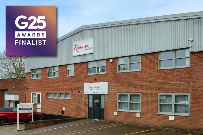 ROSEVIEW FINALIST FOR THE G25 FABRICATOR OF THE YEAR AWARD