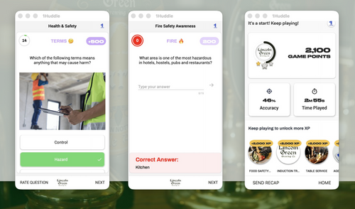 Case study: How 1Huddle helped Prezzo and Lincoln Green transform hospitality training through game-based learning