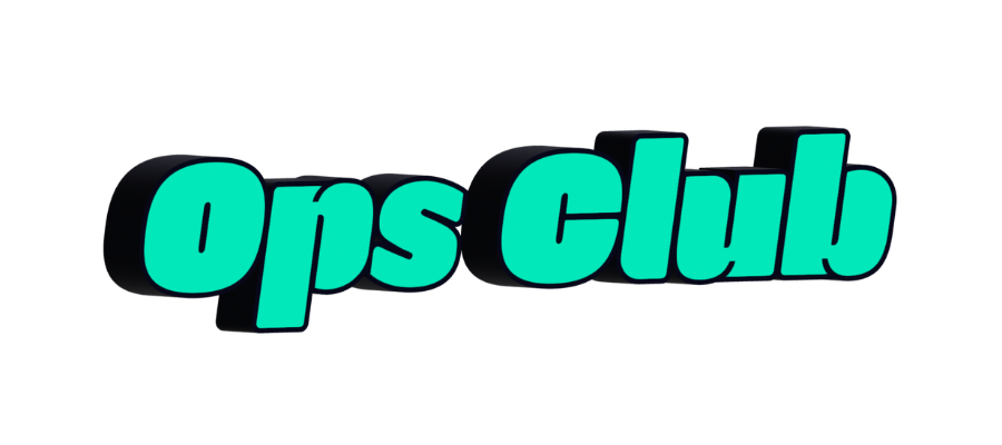Ops club green logo