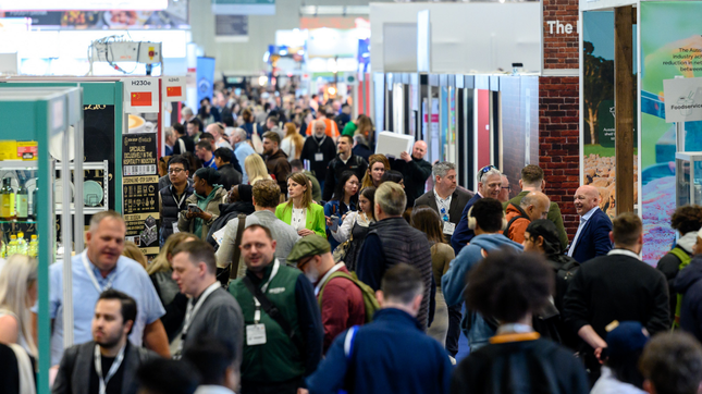 HRC 2025 show floor - people exploring