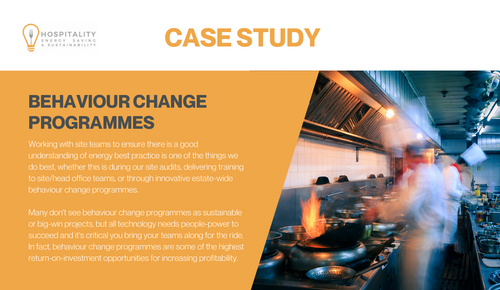 Case Study - Behaviour Change