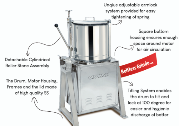 COSMOS EFG - BELTLESS GRINDER