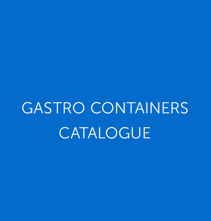 Retigo Gastro Containers Catalogue