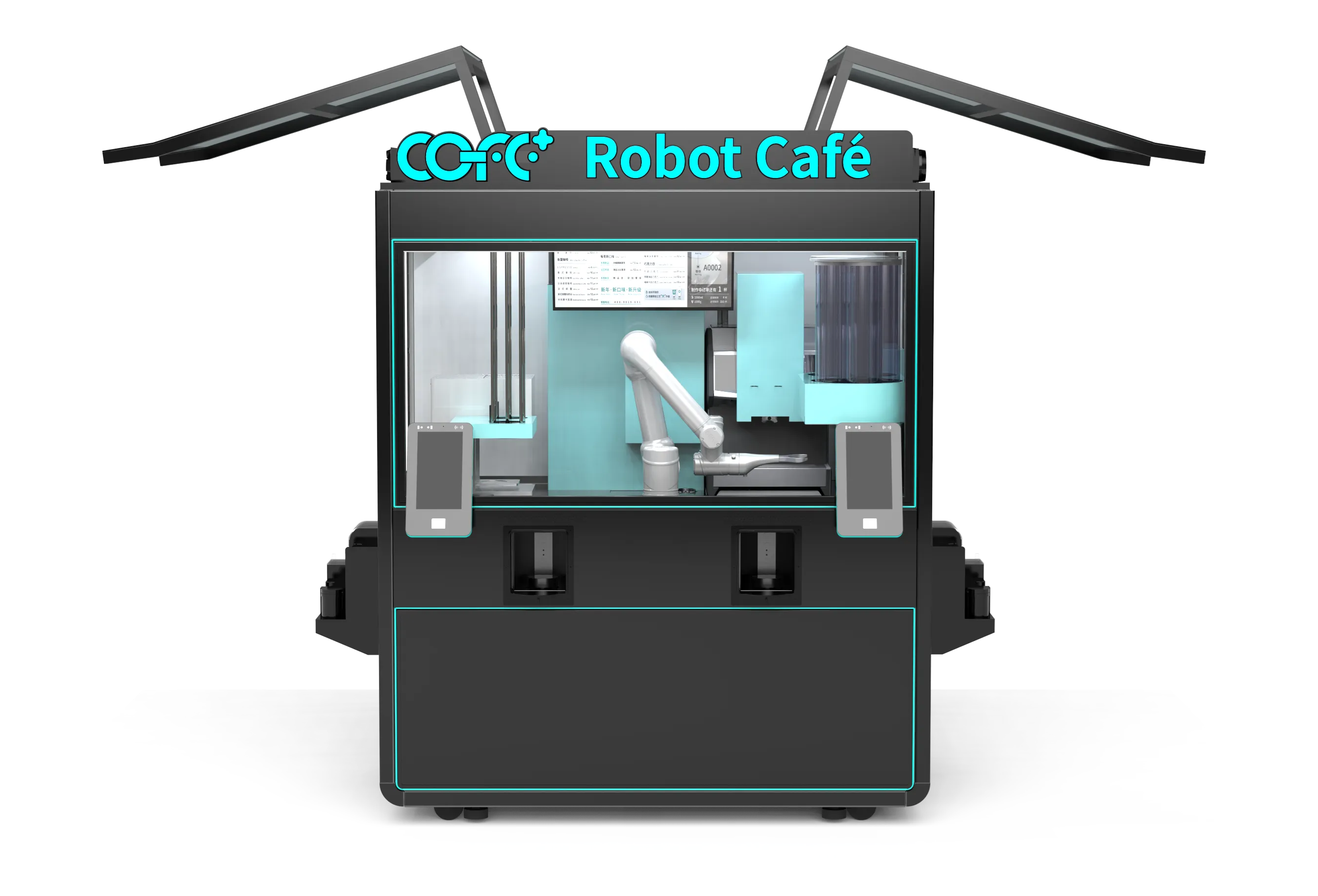 COFE+ introduces sixth-generation all-around champion robot café