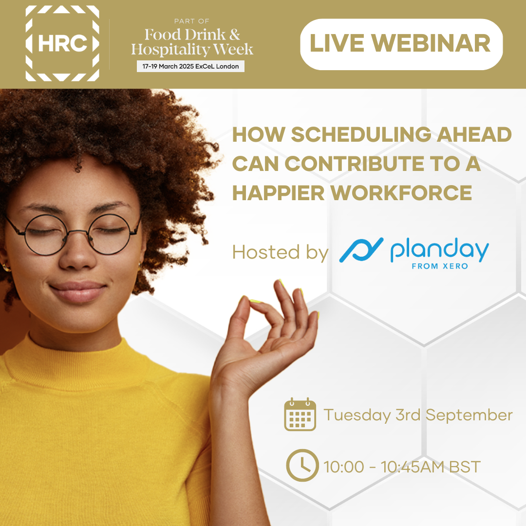 Join our LIVE webinar: How scheduling ahead can contribute to a happier workforce - hosted by Planday