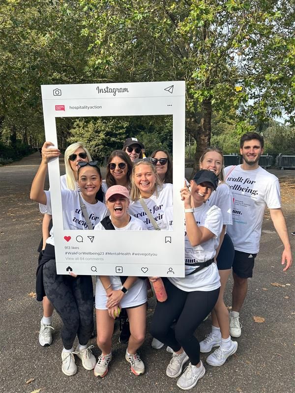 HRC to take part in Walk for Wellbeing in aid of Hospitality Action