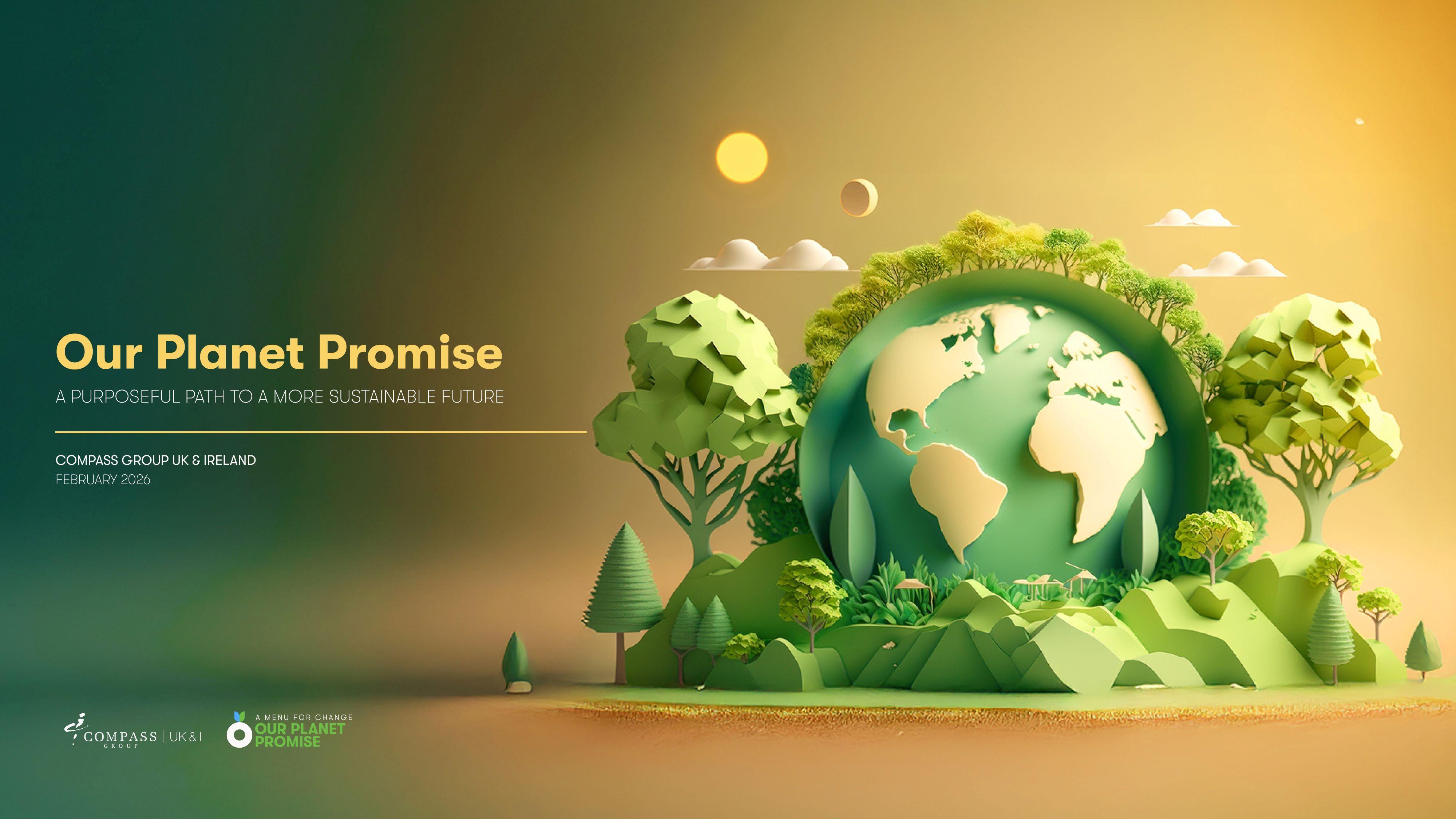 Compass Group UK & Ireland launches new sustainability strategy ‘Our Planet Promise’