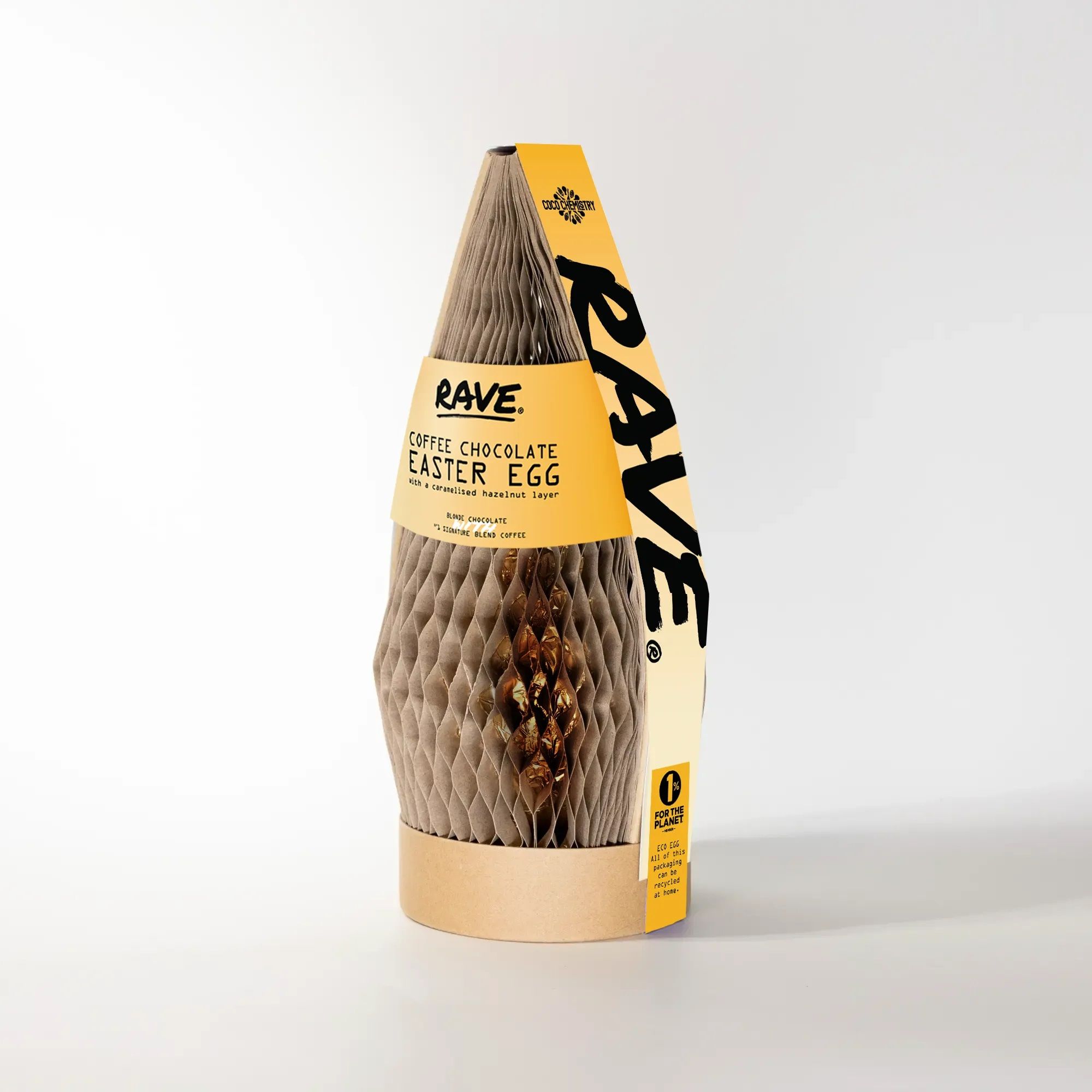 'Big, blonde, crunchy and caffeinated': RAVE Coffee reveals Easter Egg for 2026
